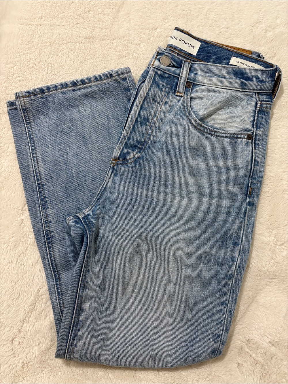 DENIM FORUM The Joni High Rise Loose 26L
